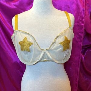 Adore me 33DD mesh star bra